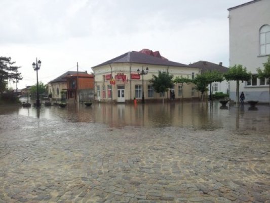 Ploaia a făcut prăpăd la Cernavodă. Mariana Mircea: Casele de lângă Canalul Dunărea Marea Neagră au fost inundate